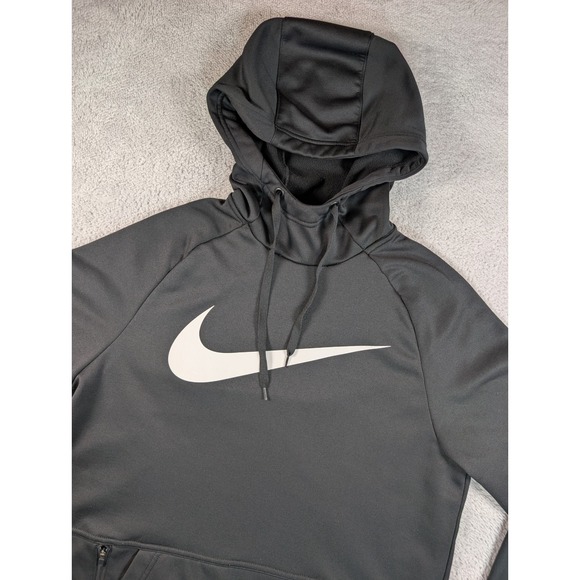 Nike Other - Nike Mens Therma-FIT Training Hoodie Black White Swoosh CU6238-010 Size M
